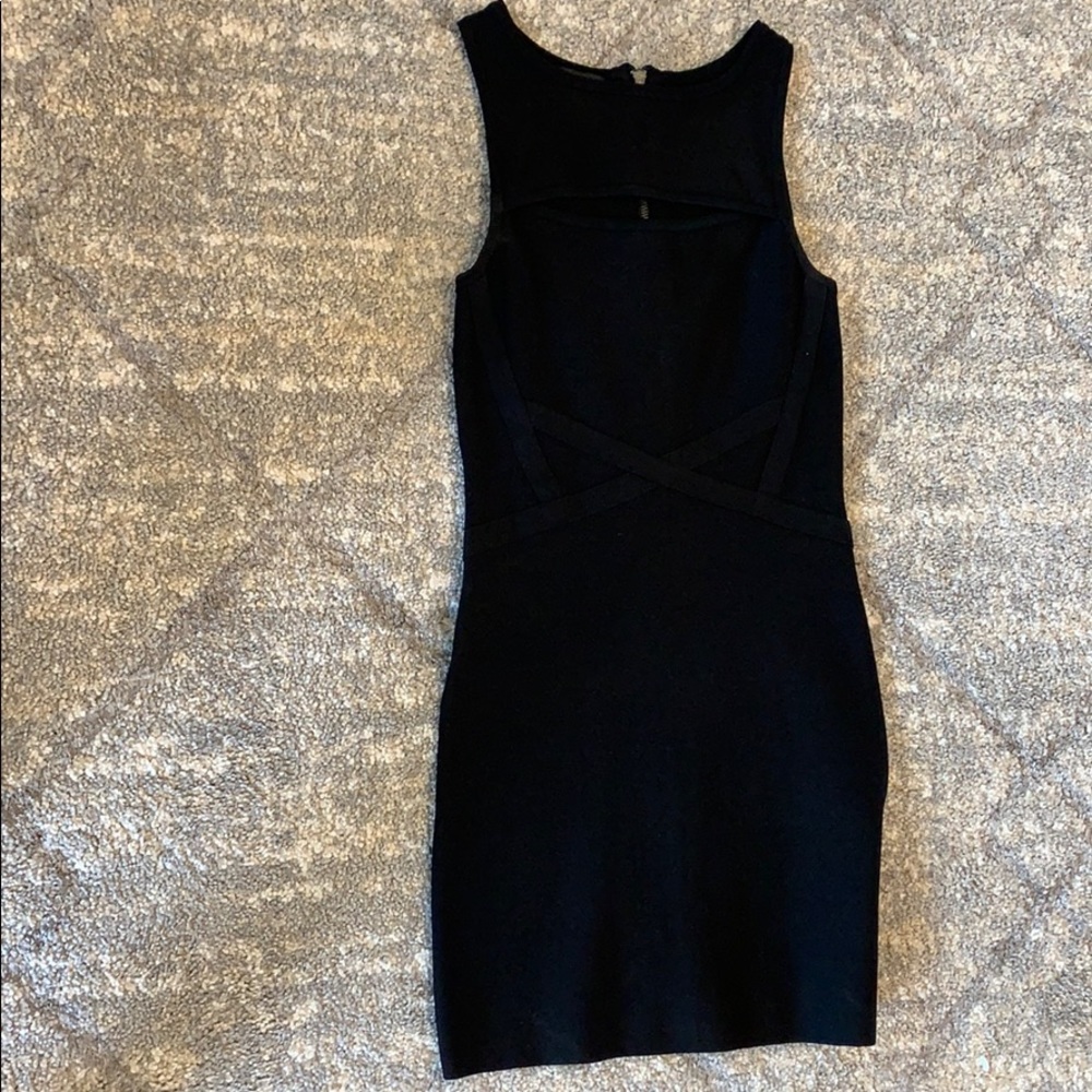 Bebe black dress
